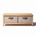 Fabric Storage Ottoman – Designed for organizing items in living spaces – Made with durable fabric – 90 x 40 x 30cm