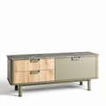 Modern TV Stand with Storage – Ideal for Living Room Use – MDF and Wood – 150 x 40 x 50cm