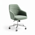 Fabric Office Chair with Rolling Base for Adjustable Comfort – 60 x 60 x 90cm