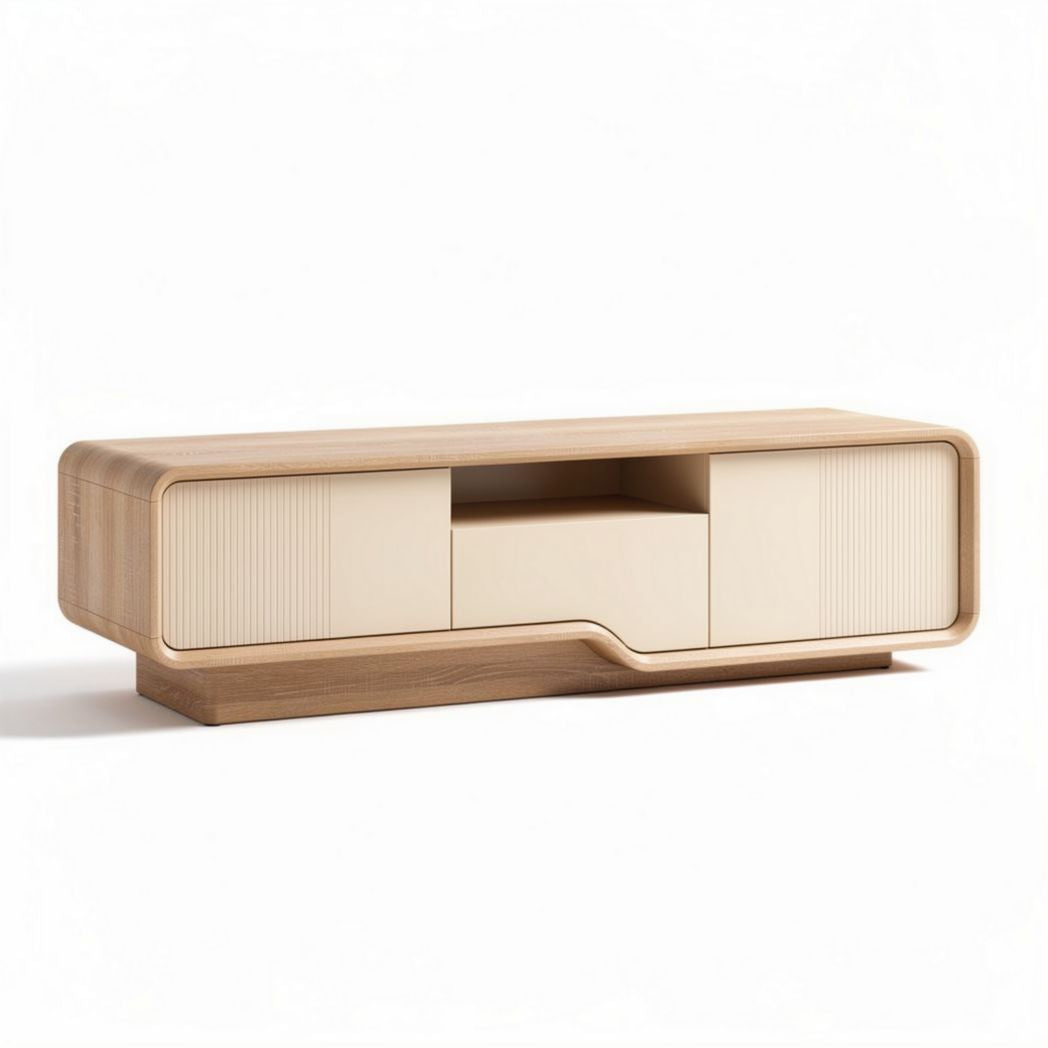 Wooden TV Stand – Designed for Living Room Use – MDF and Plywood – 120 x 40 x 30cm